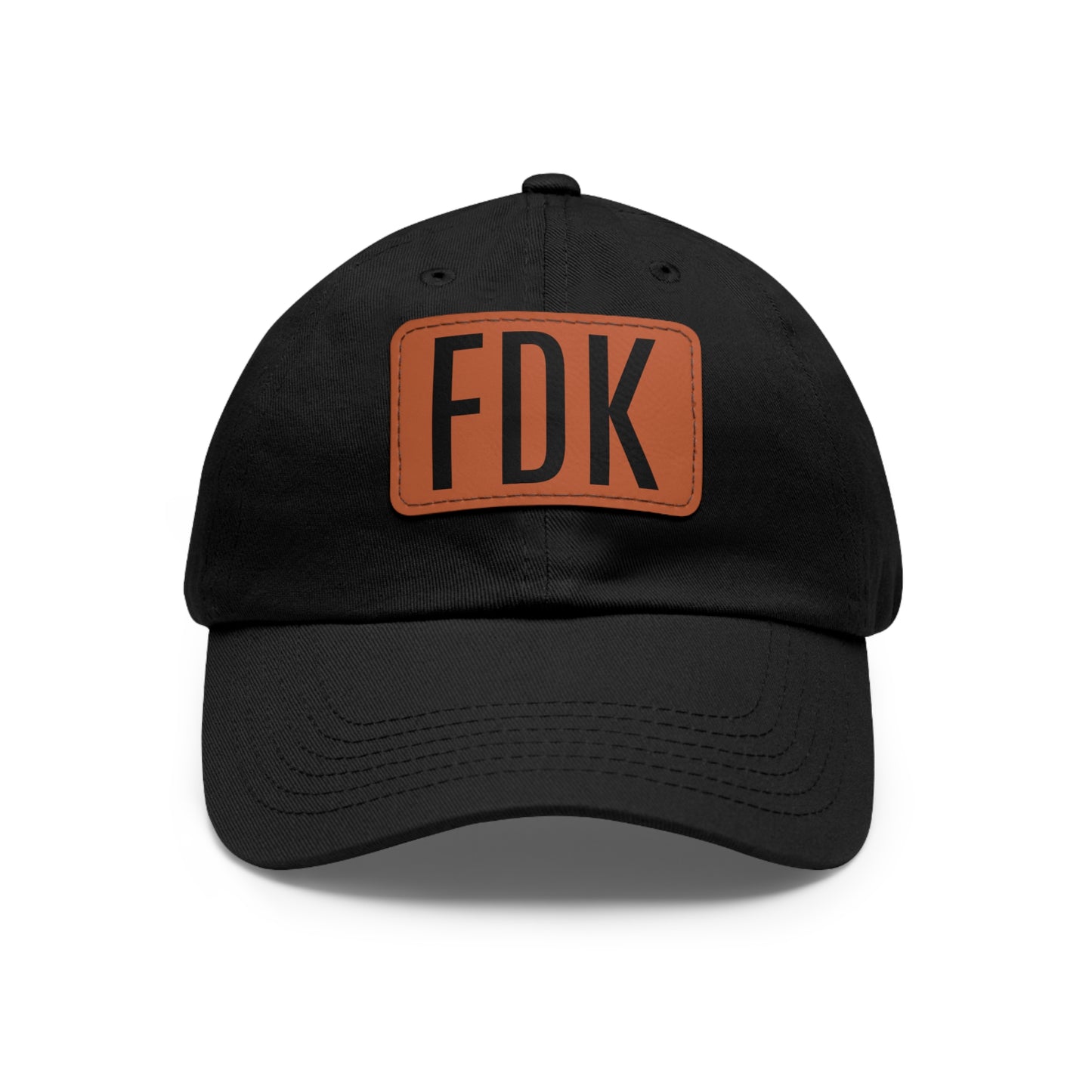 Dad Hat with Leather Patch - FDK Educators First