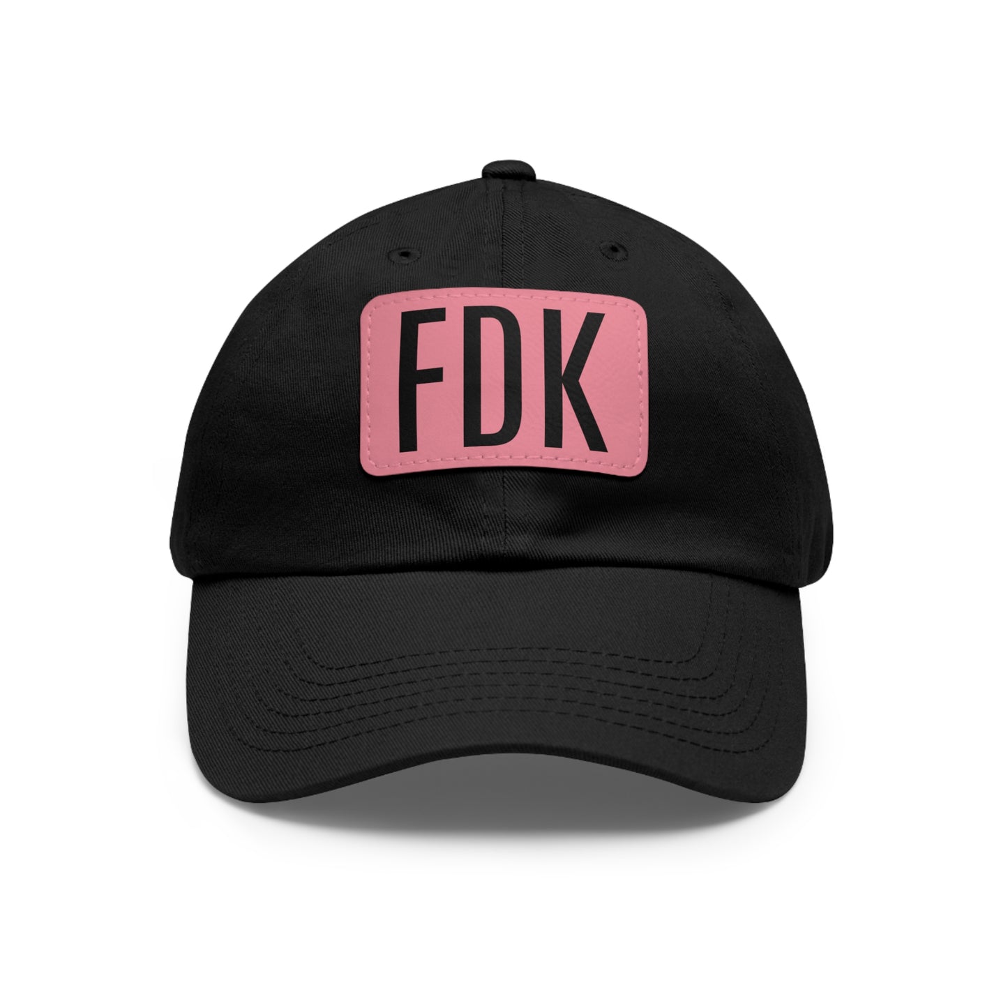 Dad Hat with Leather Patch - FDK Educators First