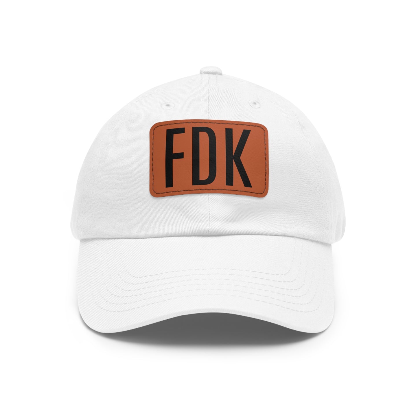 Dad Hat with Leather Patch - FDK Educators First