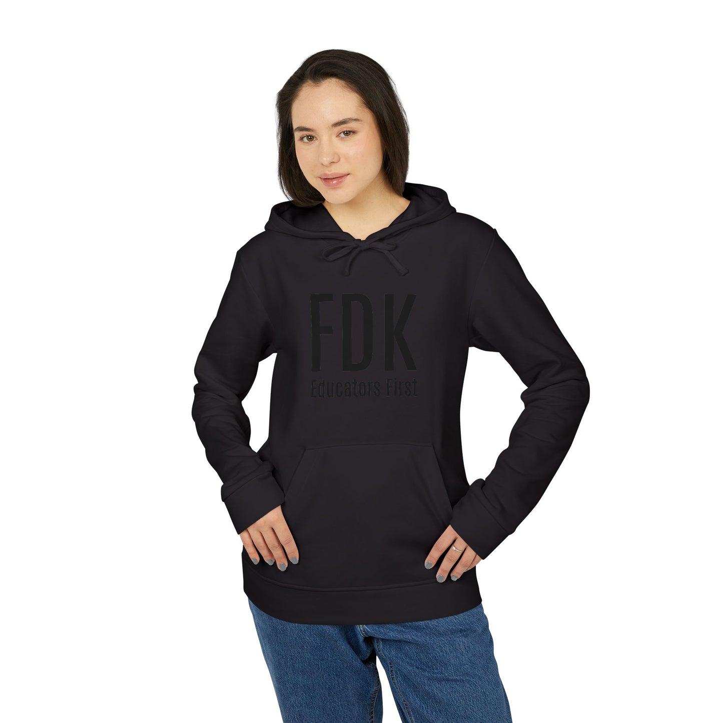 Women's Fleece Hoodie - FDK Educators First