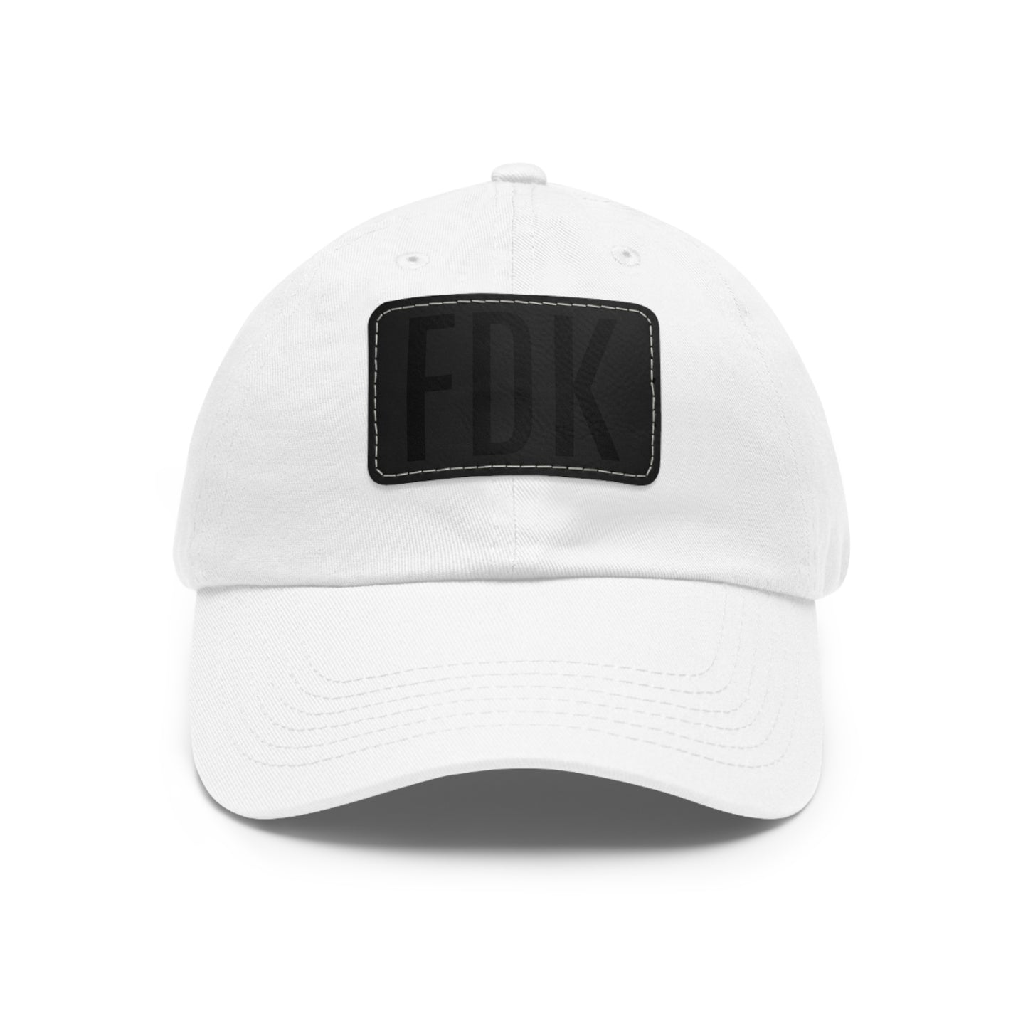 Dad Hat with Leather Patch - FDK Educators First