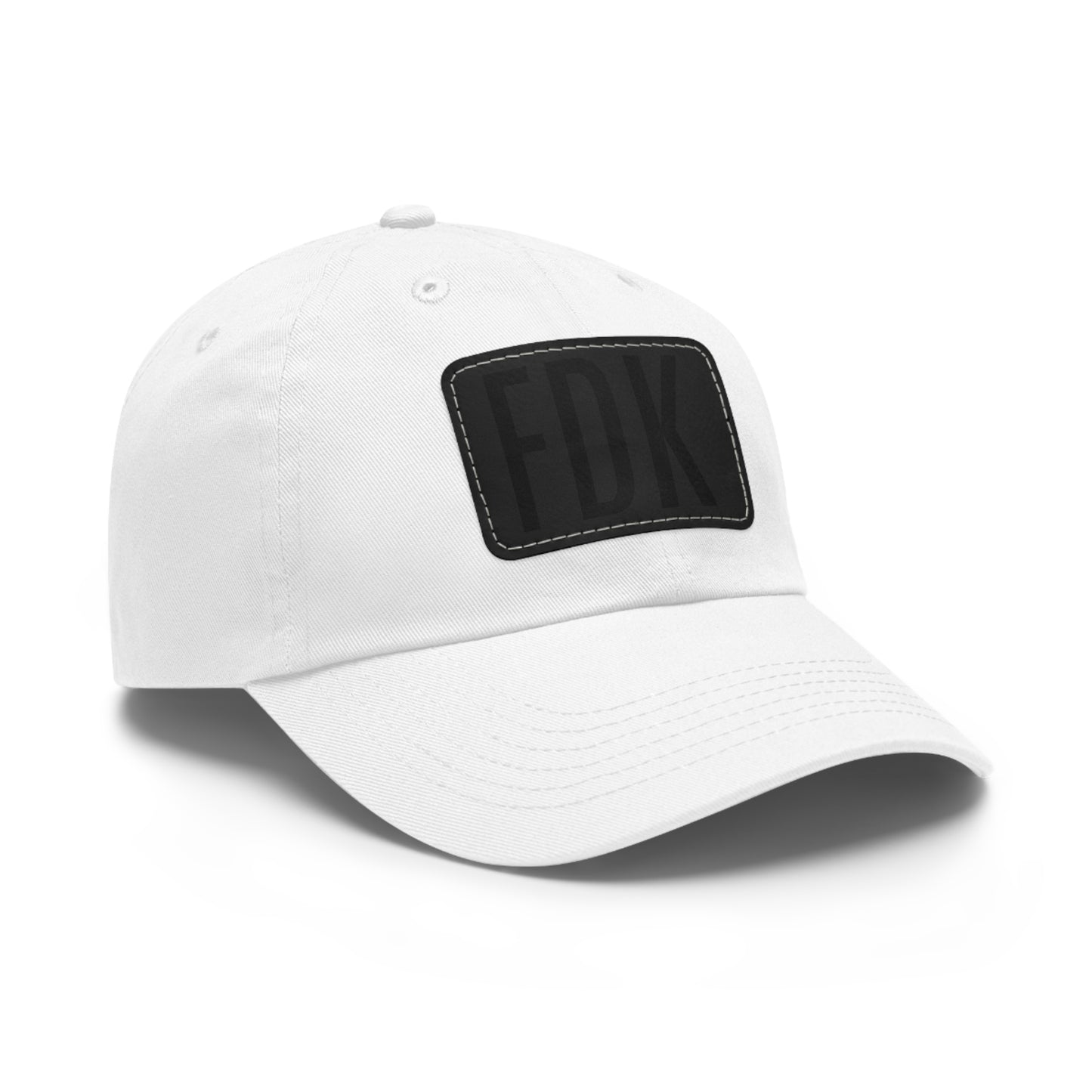 Dad Hat with Leather Patch - FDK Educators First