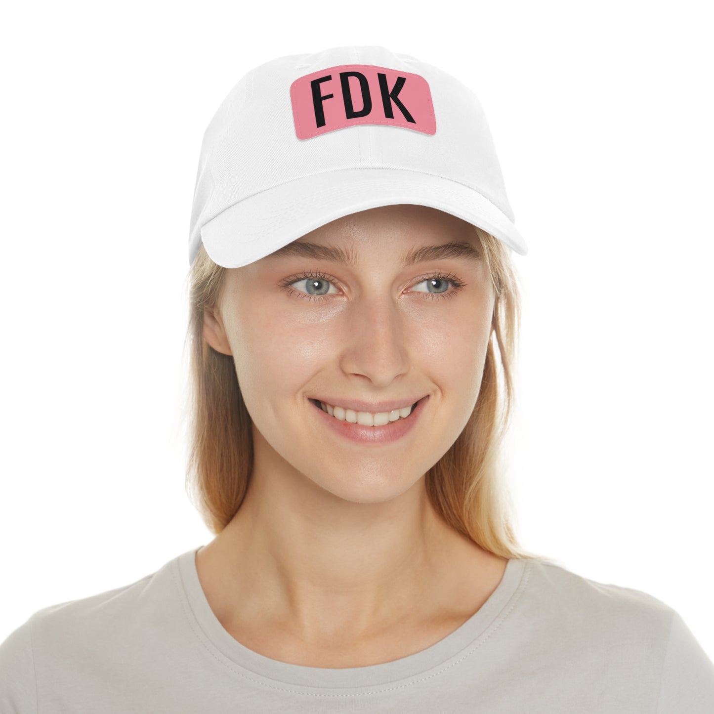 Dad Hat with Leather Patch - FDK Educators First