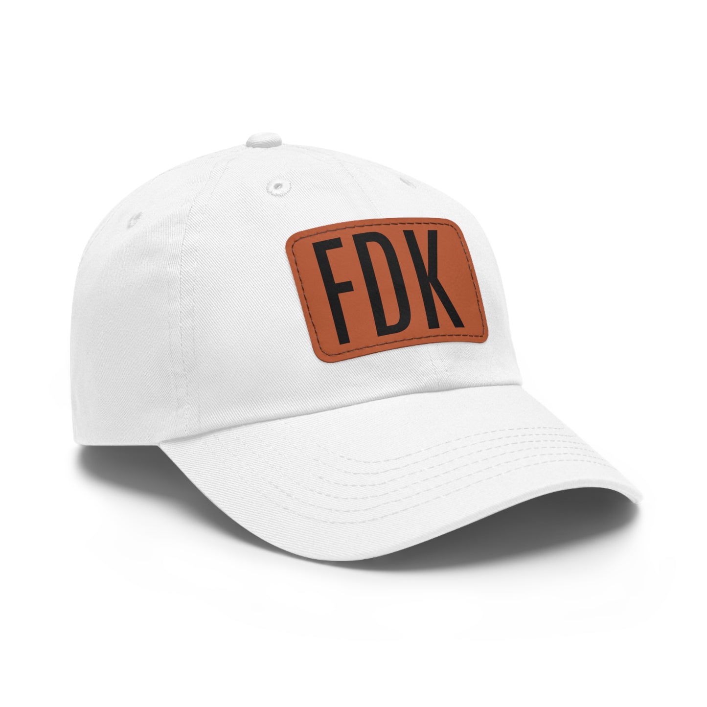 Dad Hat with Leather Patch - FDK Educators First