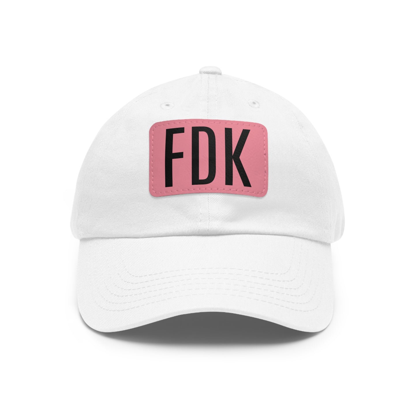Dad Hat with Leather Patch - FDK Educators First