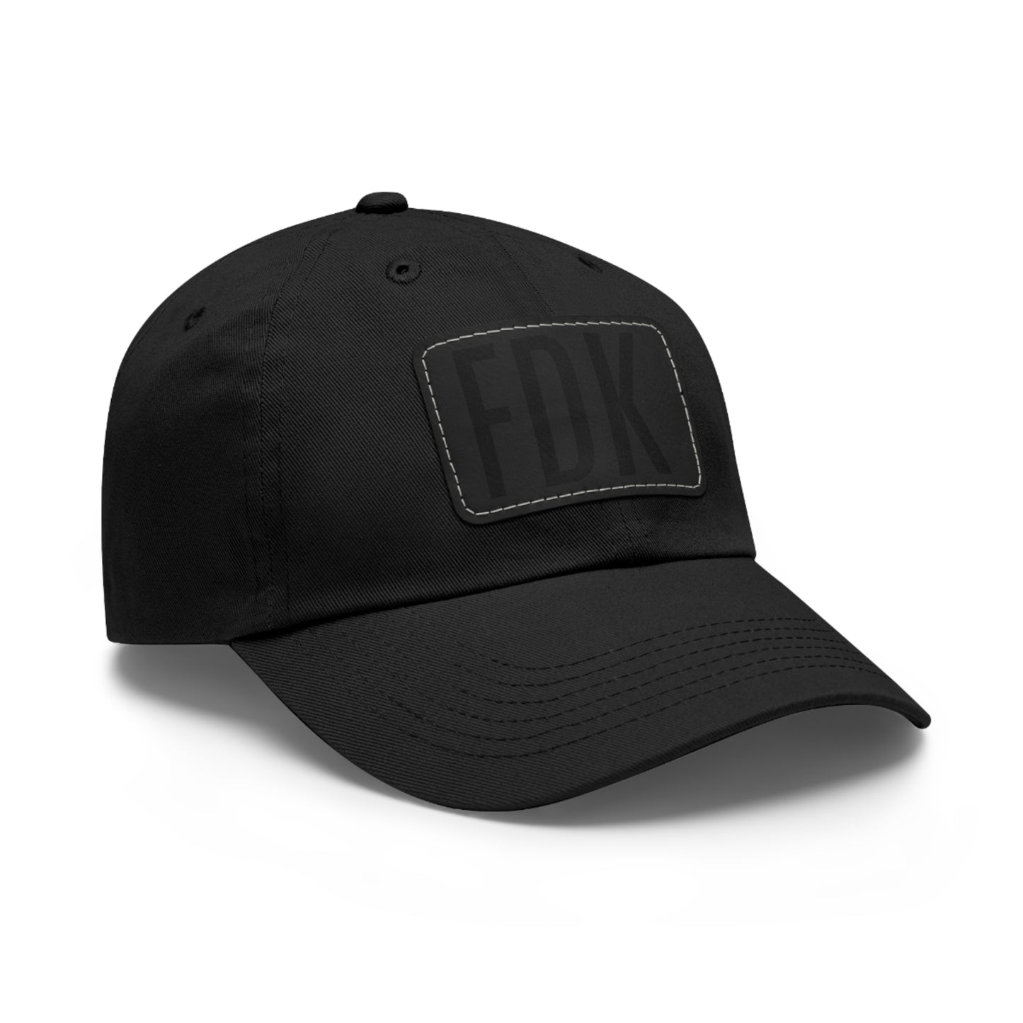 Dad Hat with Leather Patch - FDK Educators First