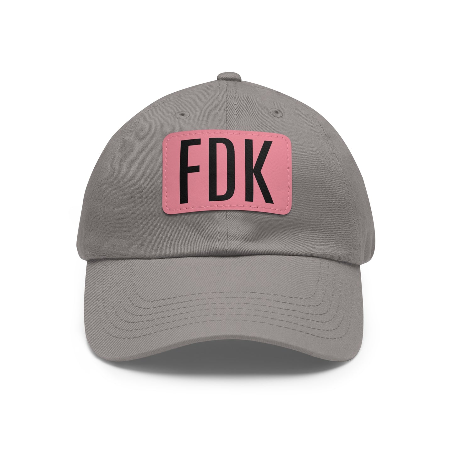 Dad Hat with Leather Patch - FDK Educators First