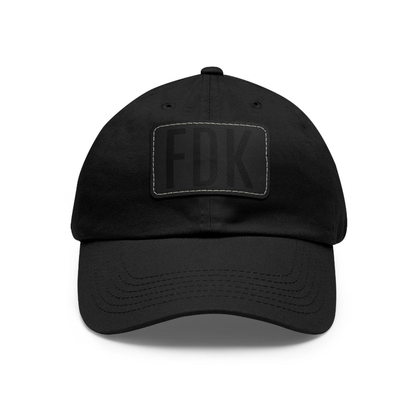 Dad Hat with Leather Patch - FDK Educators First