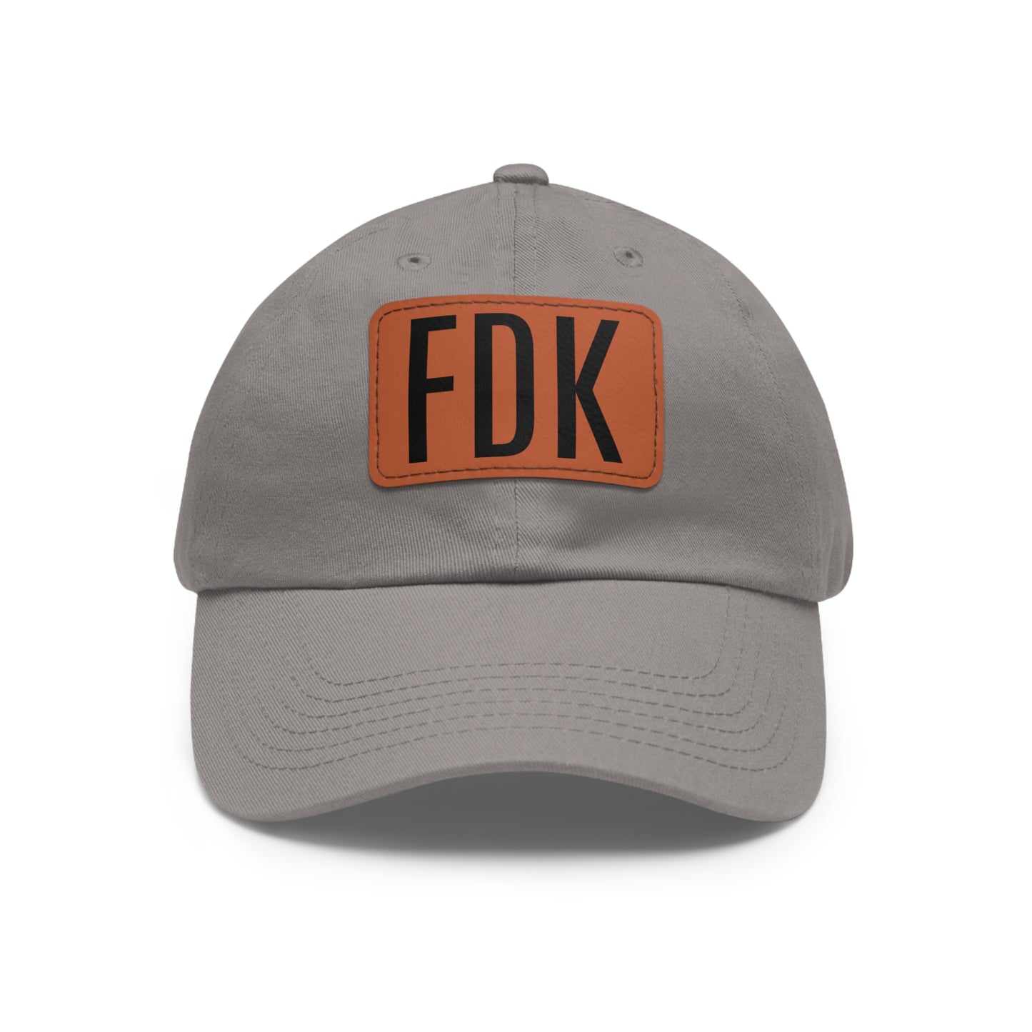 Dad Hat with Leather Patch - FDK Educators First
