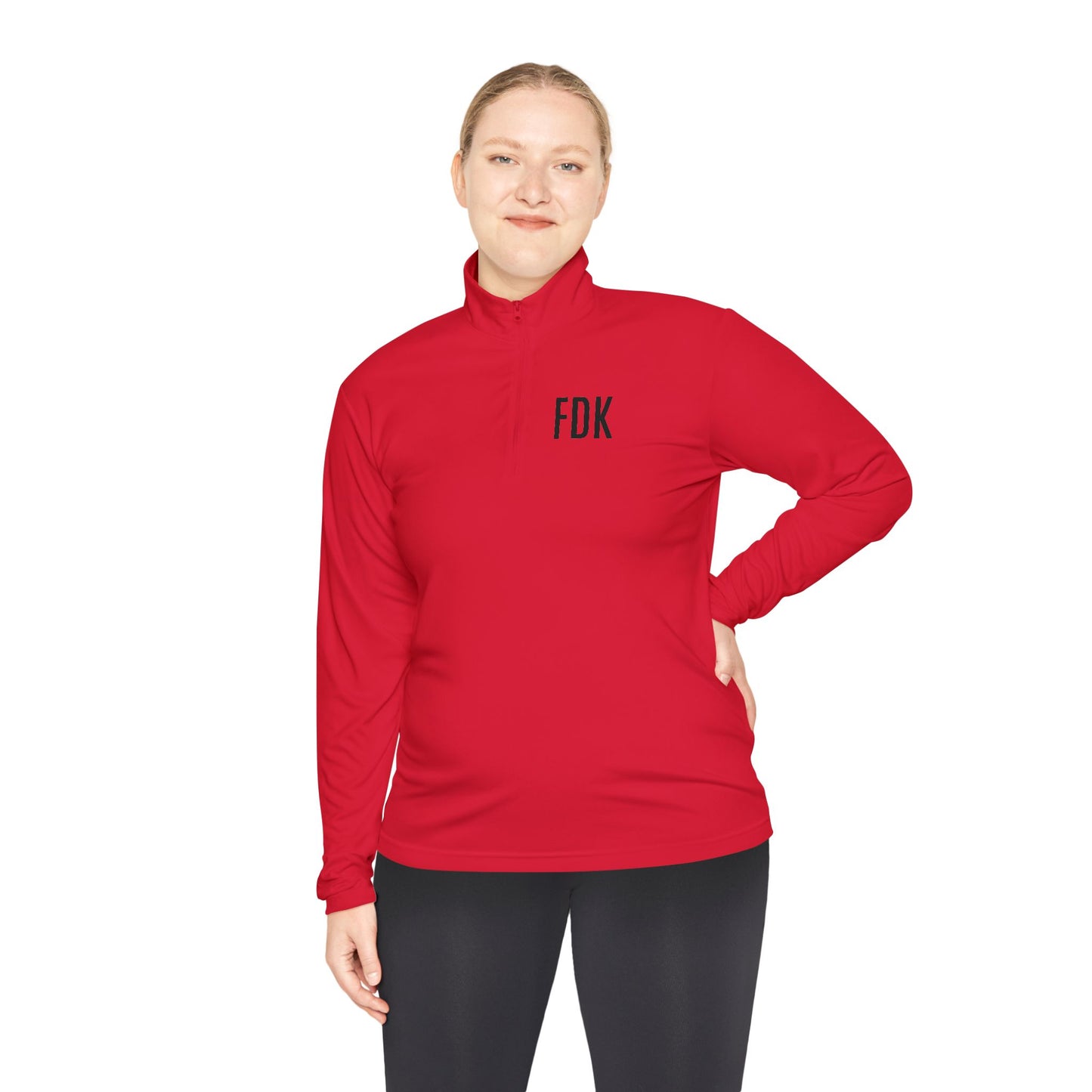 Unisex Quarter-Zip Pullover - FDK Educators First