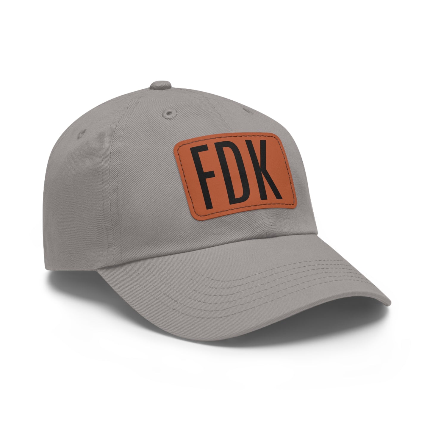 Dad Hat with Leather Patch - FDK Educators First