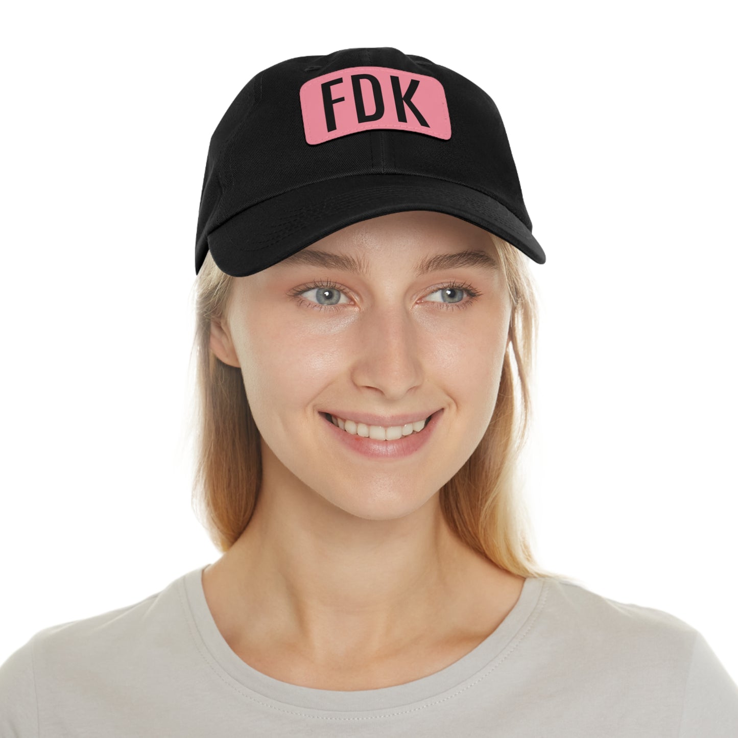 Dad Hat with Leather Patch - FDK Educators First