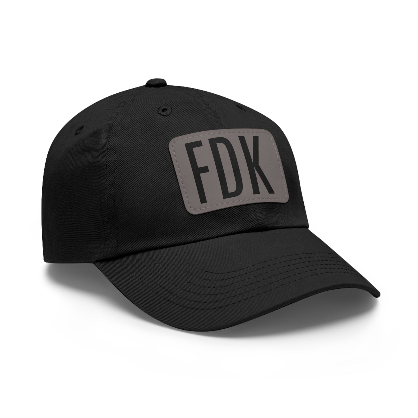 Dad Hat with Leather Patch - FDK Educators First