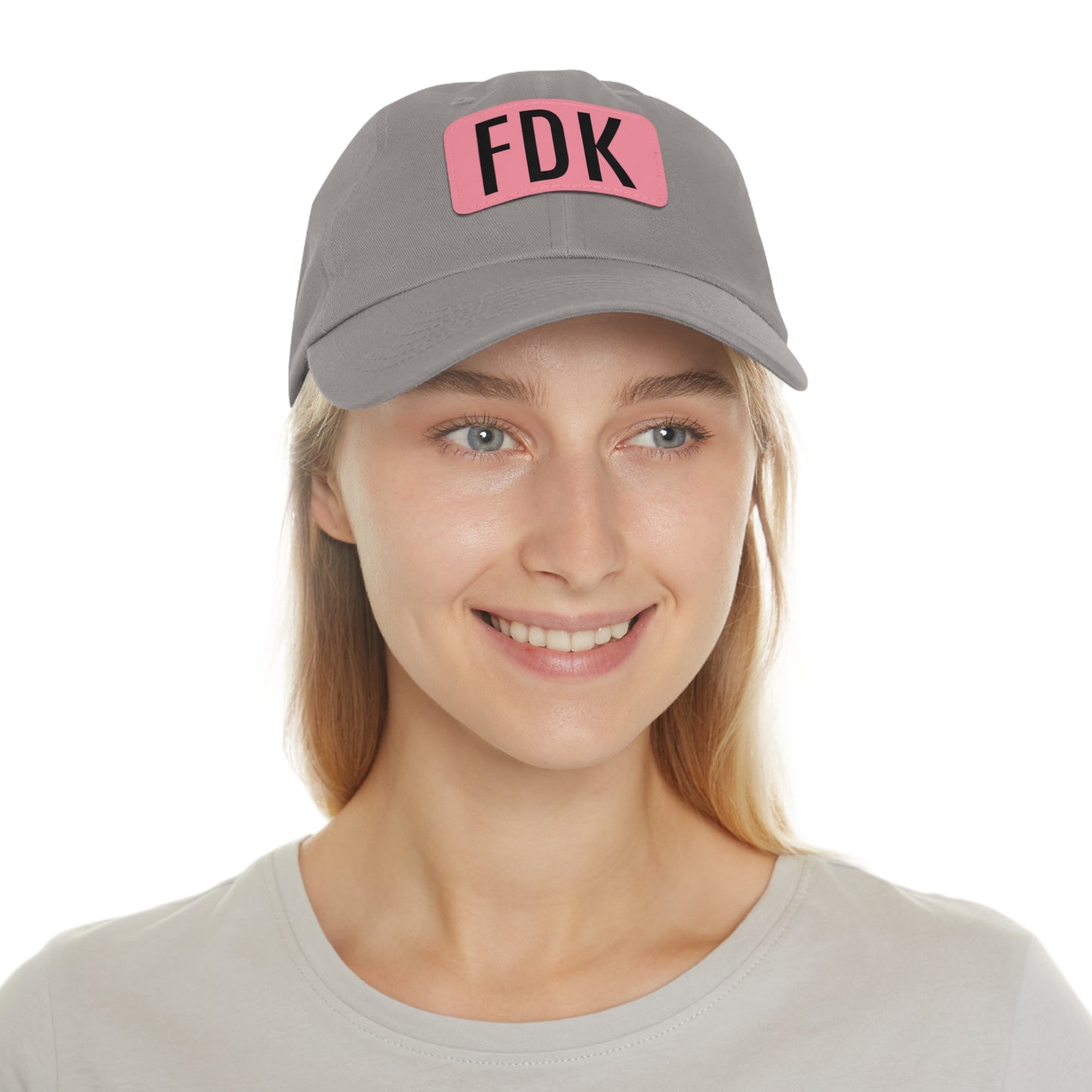 Dad Hat with Leather Patch - FDK Educators First