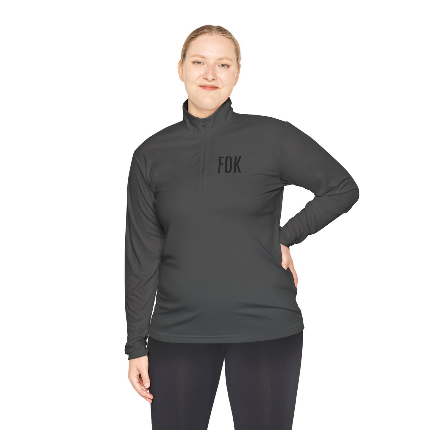 Unisex Quarter-Zip Pullover - FDK Educators First