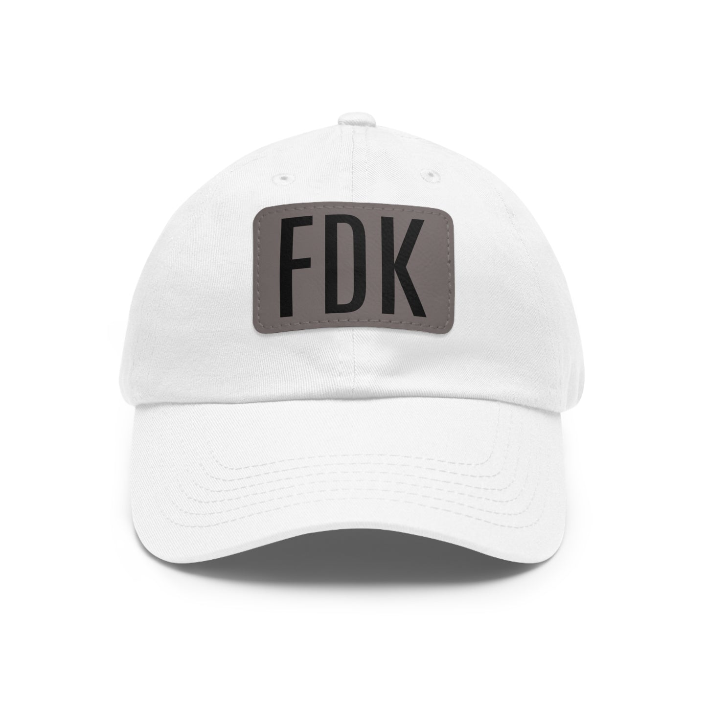 Dad Hat with Leather Patch - FDK Educators First